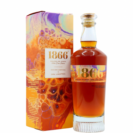 Fles Brady 1866 Solera Gran Reserva limited edition Emma Lindstrom