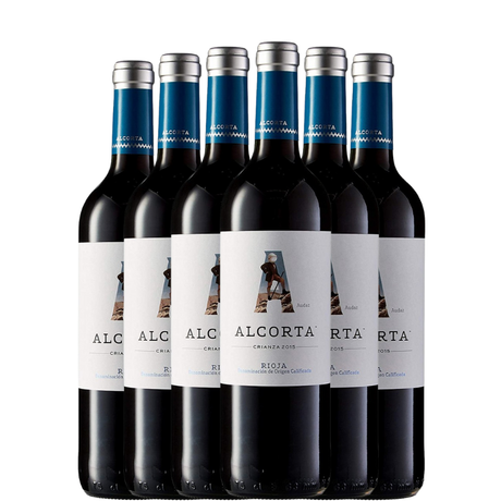 6 flessen Alcorta Crianza 2021