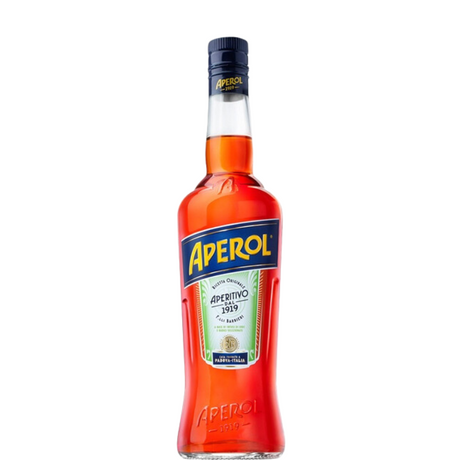 Aperolfles van 1 liter.