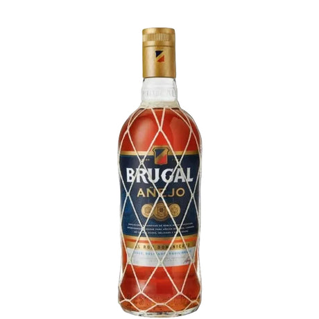 Bottle of Brugal Añejo rum