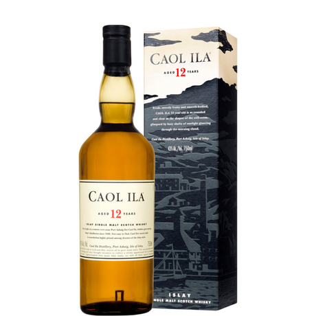 Fles Caol Ila 12 jaar met etui