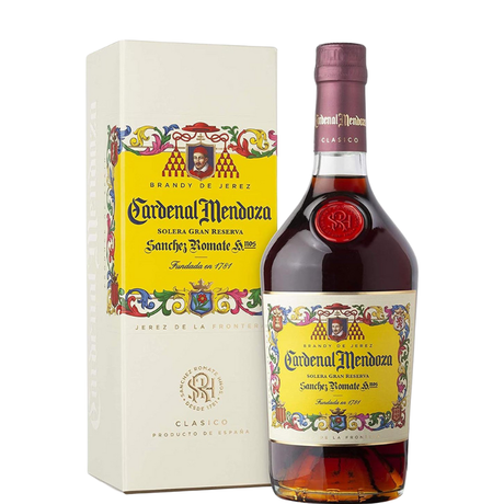 Fles Cardenal Mendoza met doosje