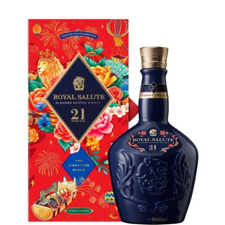 Fles Chivas Koninklijke Groet 21 jaar Chinees Nieuwjaar