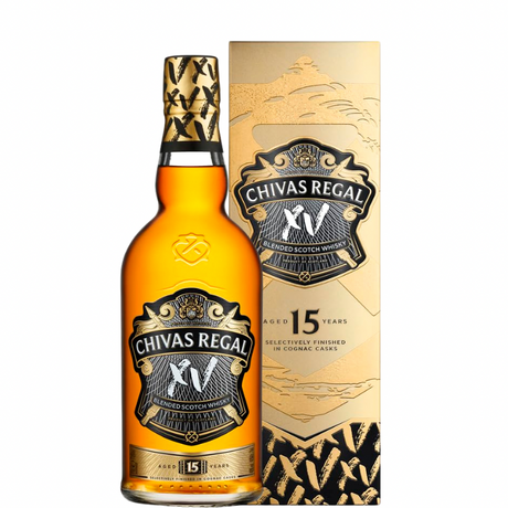 Chivas XV fles met etui