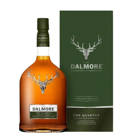 Fles van The Dalmore The Quartet met etui