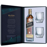 JOHNNIE WALKER BLUE LABEL 200e verjaardag + 2 glazen