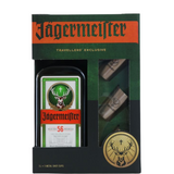 JÄGERMEISTER 1L. + 3 Metal Cups
