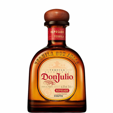 Bottle of Don Julio Reposado tequila