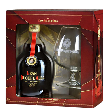 Etui met glas Gran Duque de Alba Brandy