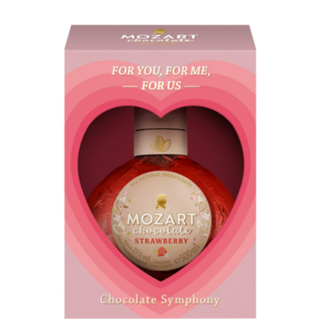 MOZART Chocolade Aardbei + hartdoos