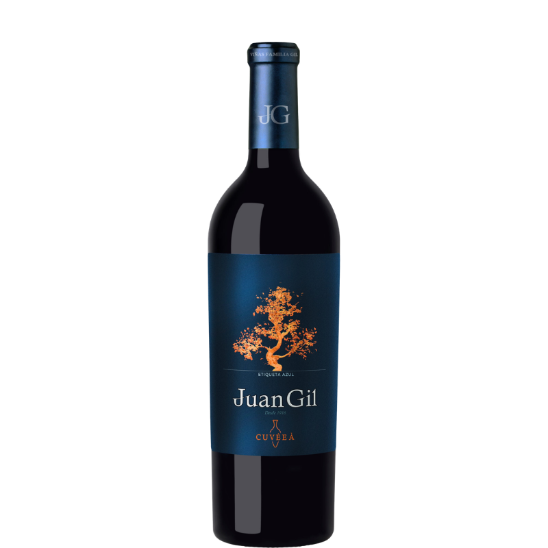 Bottle of JUAN GIL Blue Label CUVÉE À 2022