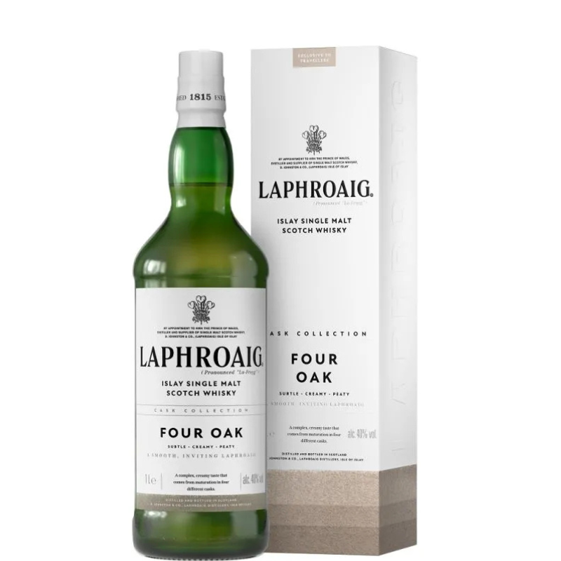 LAPHROAIG FOUR OAK 1L.