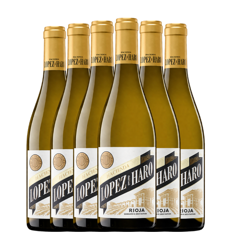 6 flessen Lopez de Haro Blanco 2025