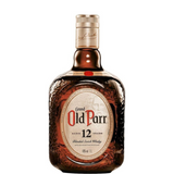 Fles Old Parr 12 Years whisky in 1 liter formaat