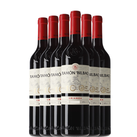 6 flessen Ramon Bilbao Crianza 2022