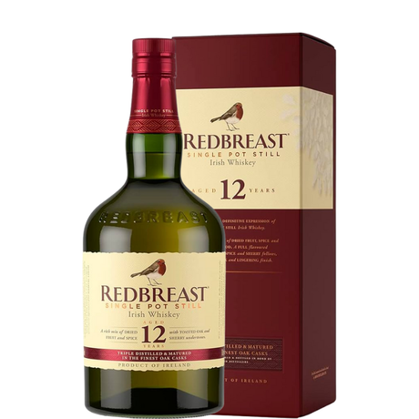 Fles Roodborstje 12 jaar met doosje