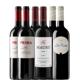 6 flessen wijn van de Mauro Winery