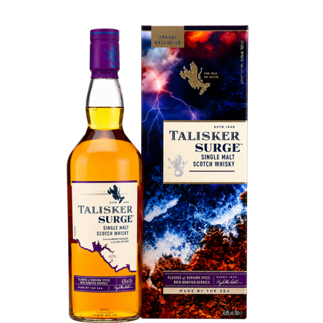 Talisker Surge fles met etui
