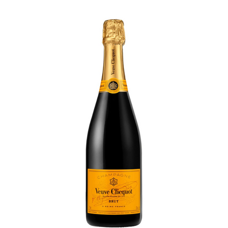 Fles Veuve Clicquot Yellos-label