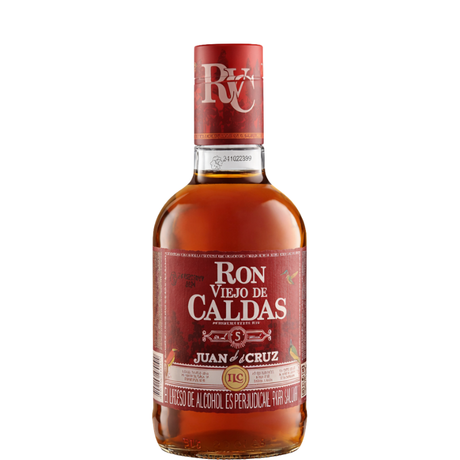 Fles Oude Rum uit Caldas 5 Juan de la Cruz