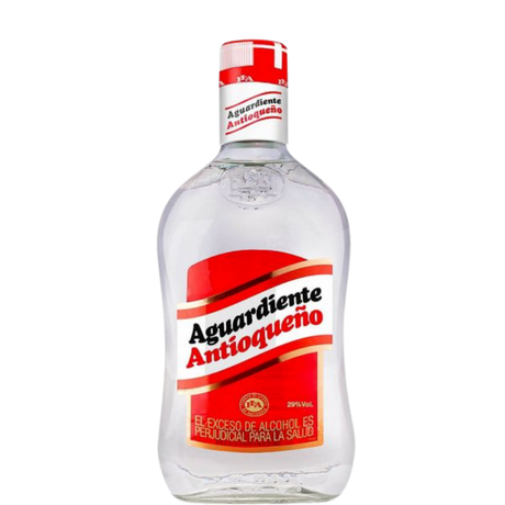 ANTIOQUEÑO Traditionele Aguardiente Rode Dop