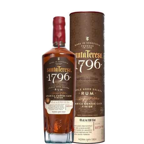 Fles Santa Teresa 1796 Arabica Koffie met doosje